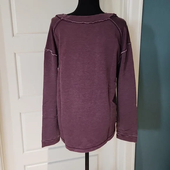Jag Jeans Purple-Plum Belle Sweatshirt - Picture 8 of 16